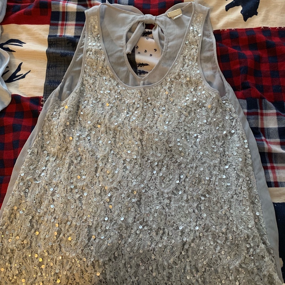 Buckle Sparkle Tanktop-open back